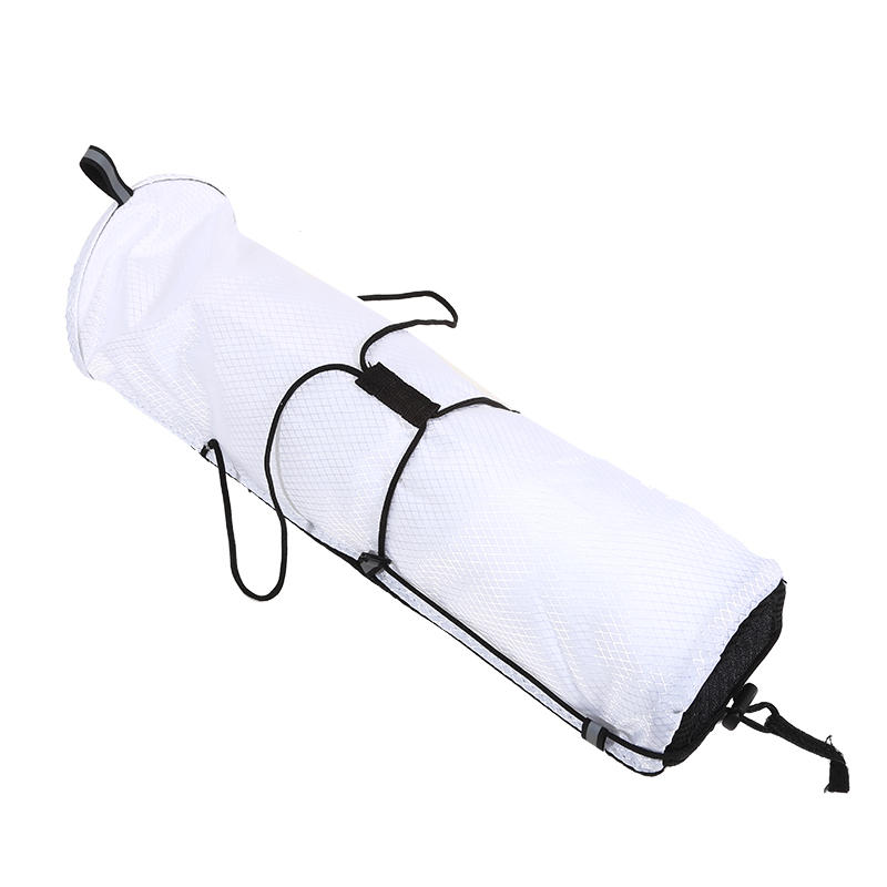 Lightweight External Hiking Pole Storage Bag Fish Bone Pocket Lightweight Opening Tightening Buggy Bag Trekking Poles Bag