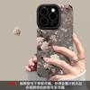 Ретро цветок подходит для чехла на мобильный телефон Apple 17promax iPhone15 силиконовый 16 Xiaomi 14 новый 13 матовый