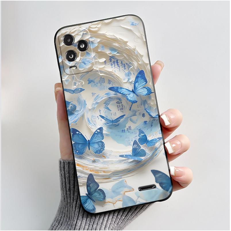 Casing For BLU View 5 Pro Cases Aesthetic Fashion Cute Cat Soft Black Silicon Shockproof Back Cover For BLUView 5 Pro Phone Case
