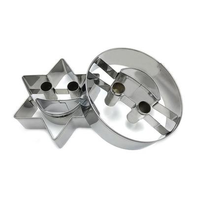 4 шт. формы для печенья из нержавеющей стали, формы для выпечки торта, резак для печенья, кухонный инструмент