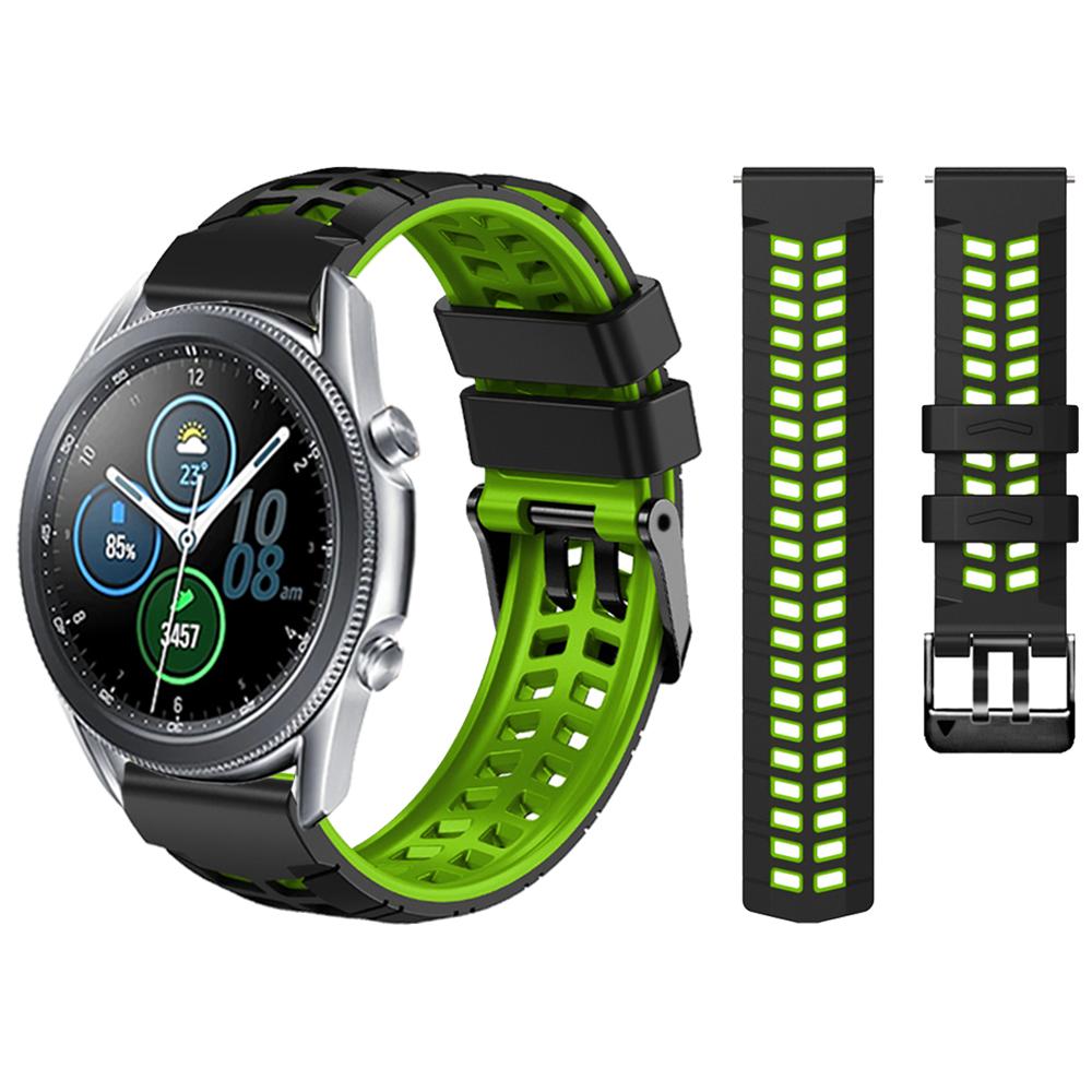 Ремешок Easyfit для Samsung Gear S3 Classic/Frontier 22 мм Силиконовый ремешок для Samsung Galaxy Watch 3 45 мм Запасной ремешок
