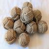 Lot of 10 Pic Rope Balls Jute Ball Bowl Filler Ornaments Decorative Table Vase Centerpiec