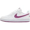 Court Borough Low Recraft GS White/Hot Fuchsia Kids Sneakers DV5456-121