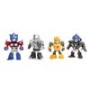 Трансформеры 2.5" Металлические Фигурки 4 шт. в упаковке