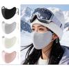 Зимняя теплая маска для девочек, уровень внешности старшеклассницы, дышащее отверстие, защита от холода и ветра при езде на велосипеде, уголок для защиты глаз, австралийский бархат, трехмерный