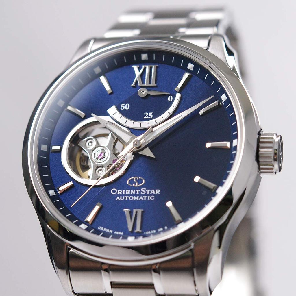 Orient Мужские автоматические часы ORIENT STAR RE-AT0001L00B с полупрозрачным циферблатом