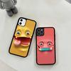 Чехол для телефона с забавным лицом, силиконовый чехол из ПК+ТПУ для iPhone 11 12 13 Pro Max 8 7 6 Plus X SE XR, жесткие чехлы