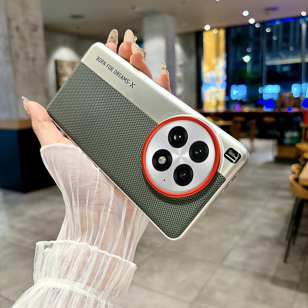 Задняя кожаная крышка с приподнятым кольцом для защиты объектива для OnePlus 13 1 + 13 oneplus13 Тонкая защитная крышка