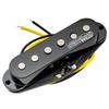 Wilkinson Vintage 60's Staggered Alnico 5 Guitar Single Pickup, Middle Pickup, for Stratocaster Electric Guitars, Black