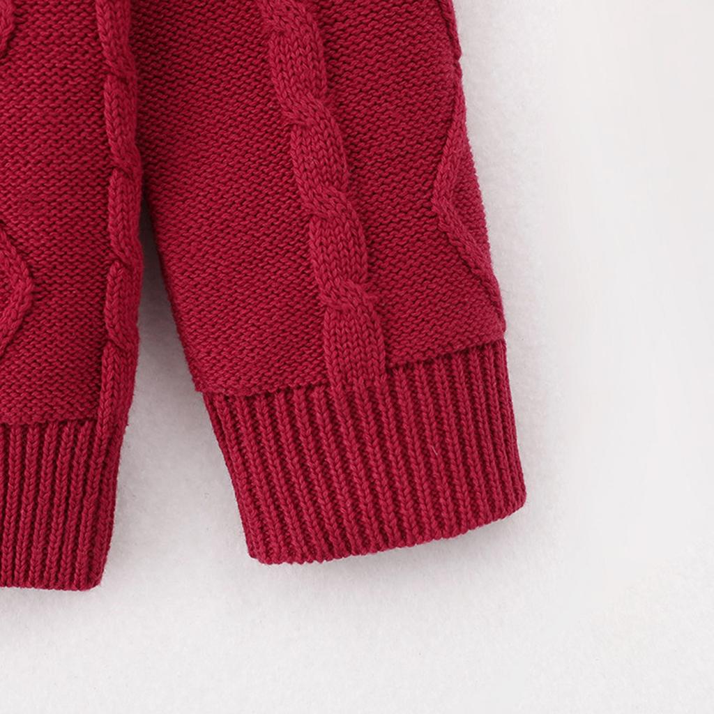 Children's Fashion Casual Cardigan Knitted Long Sleeve Top