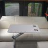 RV Table Top with 2 Cup Holders Boat Table Top Panel Metal Sealed Edges for Trailer Motorhome Yacht Deck for Work Dining