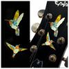 Dancing Hummingbird Guitar and Instrument Inlay Sticker