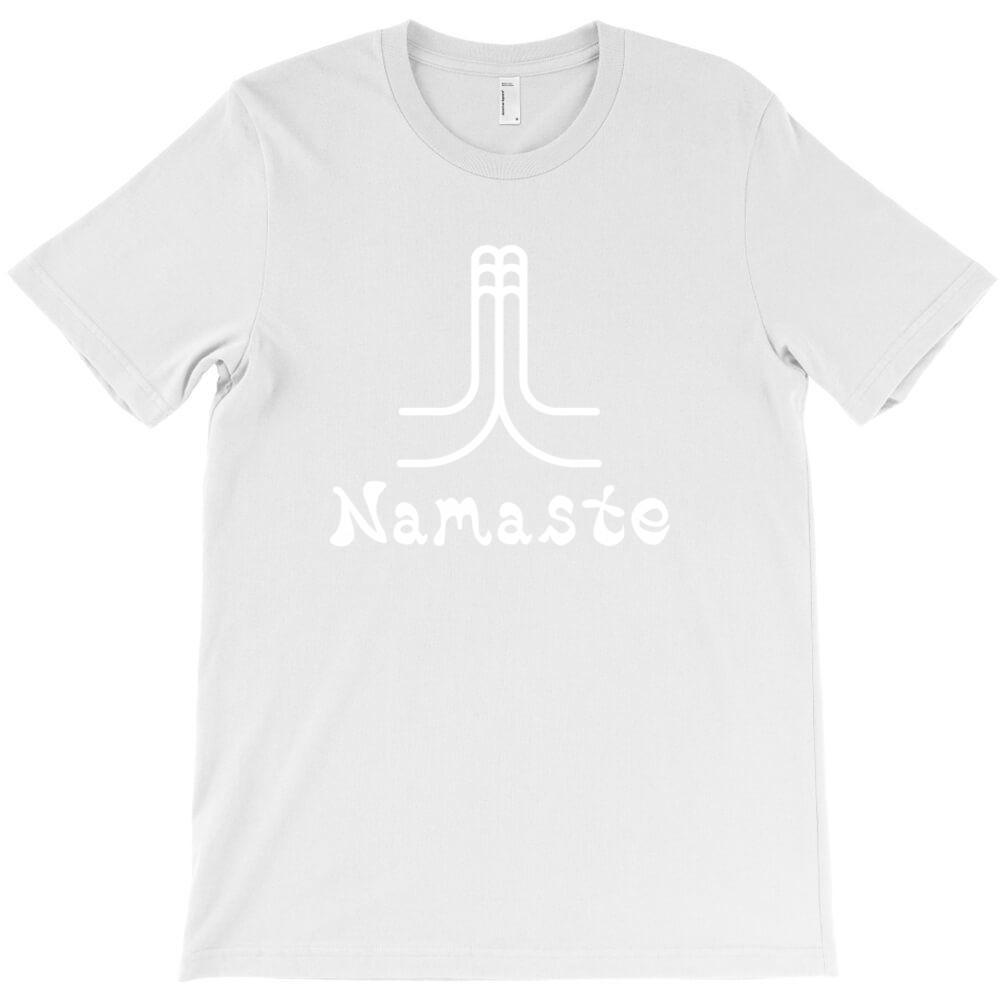 Namaste T Shirt Print For Man Short Sleeved Tees Pre Cotton Tops Short Sleeve Tees The