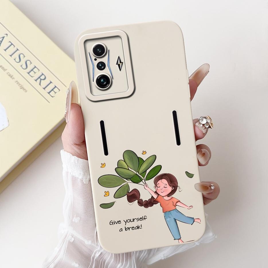 Для Xiaomi Poco F4 GT Чехол Роскошный Конфетный Расписной Чехол Ударопрочный Мягкий ТПУ Чехол для Телефона Для Xiaomi Poco F4 PocoF4 GT 5G Чехлы Сумки