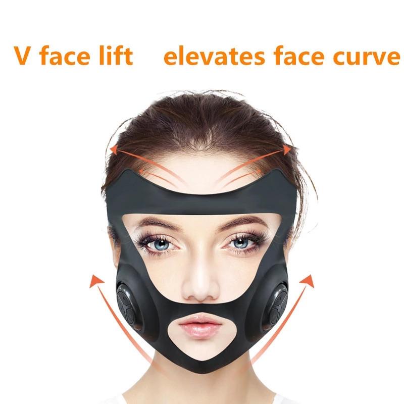 Electric Thin Face Bandage Face Lift Up V-shaped Slimming Cheek Mask Face Skin V-line Lifting Slim Up Face Beauty Facemask Belt