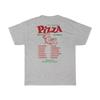 HB503-Chef Pizza Back Print Women T-Shirts Loose Streetwear Graphic Tops Cute Food T Shirt Unisex Vintage Grunge Tees Clothes