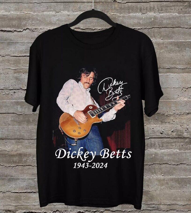 1943-2024 Dickey Betts Signature Shirt Unisex Concert S-5XL B116 Unisex T-Shirt