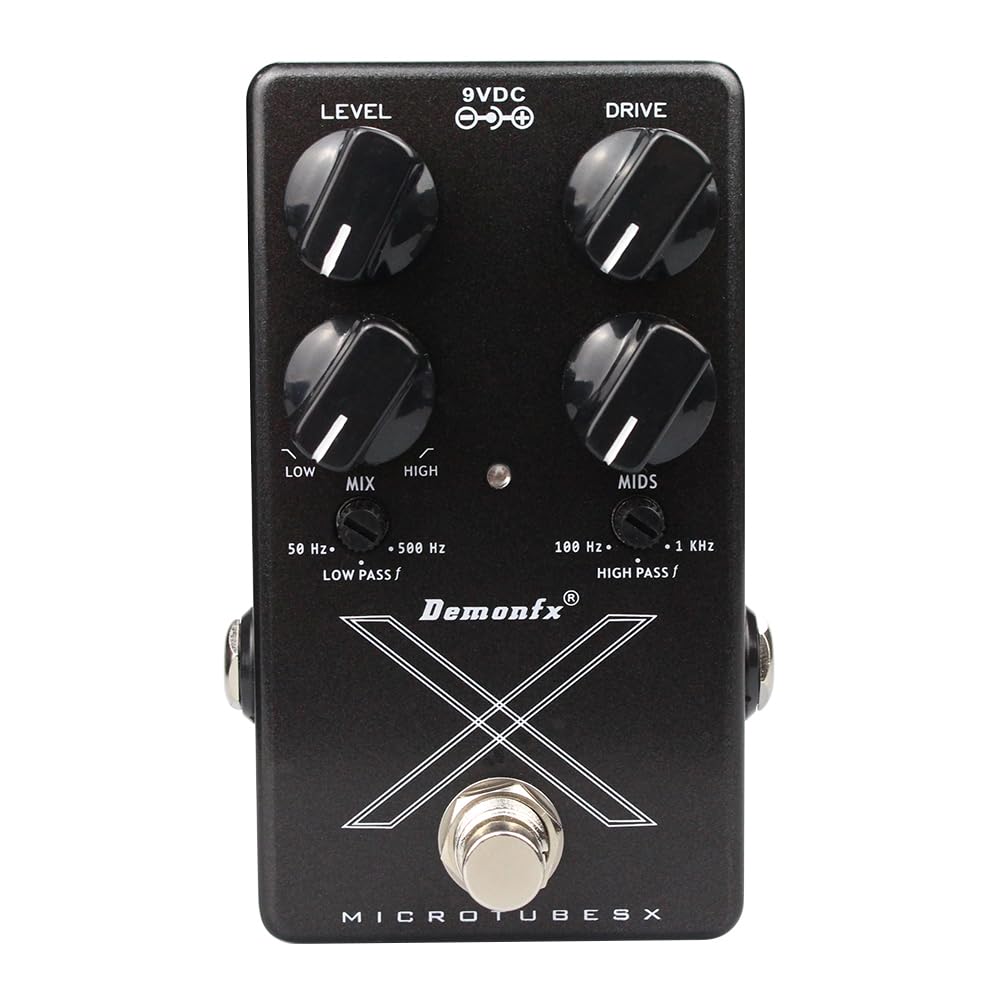Demonfx MICROTUBES Electronics MICROTUBES X Clone Bass Distortion Bass Effector BASS Distortion X/Darkglass