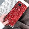 Красная бандана с узором пейсли Чехол для Honor Magic 5 6 7 8 Pro Honor Win RT X9d X9c X9b X9a X8c X8b 50 70 90 400 200 Lite