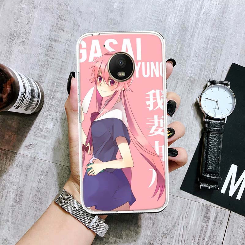 Anime Protagonist Cute Girl Phone Case For Motorola Moto G9 G8 G7 G6 G5 E6 E5 E4 Plus Play Power One Action Macro Coque Cover Ca
