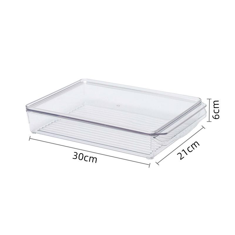 Пищевой прозрачный контейнер для хранения в холодильнике – Большая вместимость для организации кухни