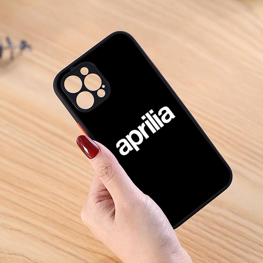 Крутой Черный Матовый Чехол для Телефона Aprilia Racing Для IPhone 16ProMax 15 13 12 11 14 Pro Max Mini Plus SE2020 XS Max XR