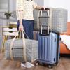 Large luggage Bag Large Capacity Woven Bag Multifunctional Luggage Packing Bag Clothing Organizer Zipper Portable Moving Bags