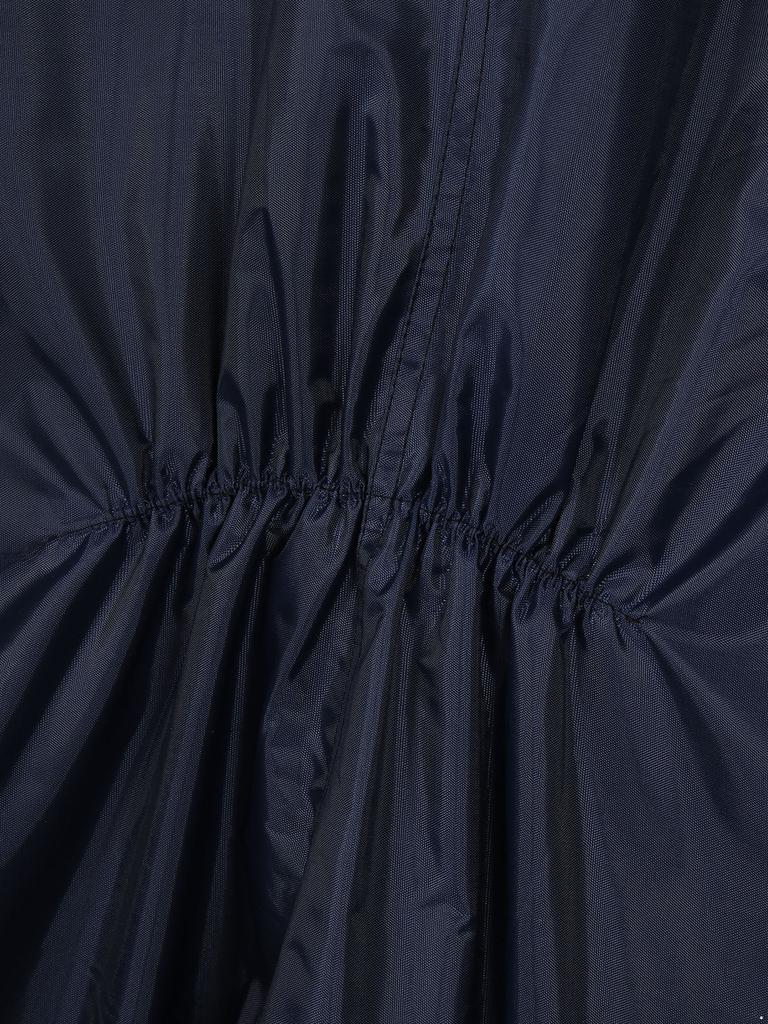 Mens Waterproof Jumpsuit Reflective Strip Rainsuit Long Sleeve Hooded Raincoat Zipper Coverall Workwear