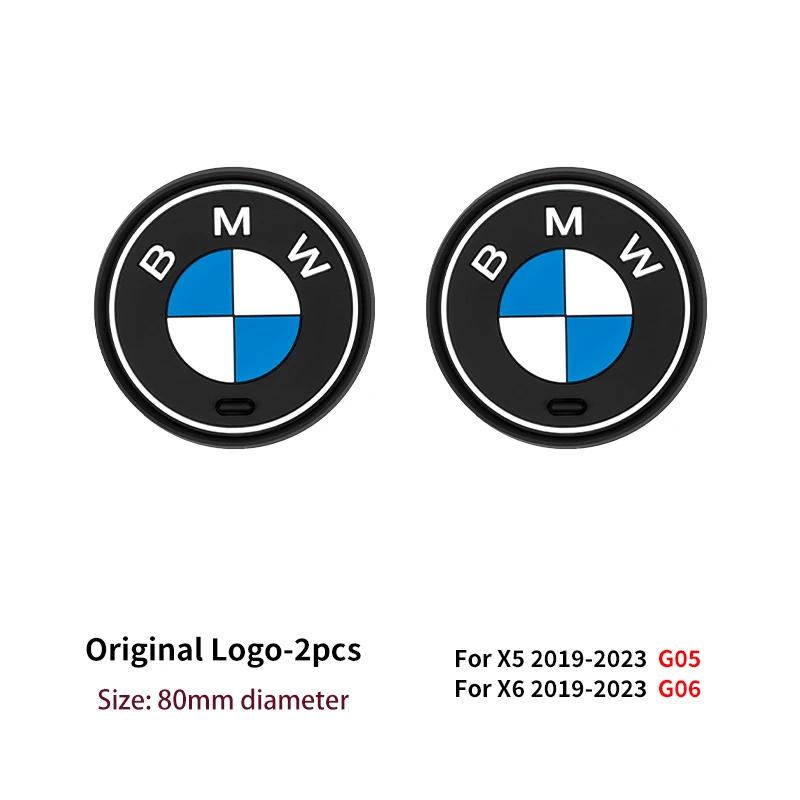 Car Sticker Hot 2025 M Power Car Coasters Silicone Anti-Slip Water Cup Mat For BMW X1 X2 X3 X5 X4 X6 X7 G30 G20 G32 G11 G12 F40