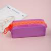 Large Capacity Zipper Transparent Pencil Case High Appearance Portable Makeup Pouch  Children