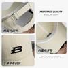 Letter Embroidered Baseball Cap Children's Summer Outdoor Wide Brim Versatile Sun Hat Showing Face Small Sun Protection Peaked Cap Men