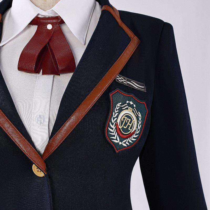 Аниме Рафаэль Зейн Косплей Костюм Любовь Deepspace Героиня Британский Модный Стиль Школьная Форма Пальто Мужской Женский Кампусный Набор