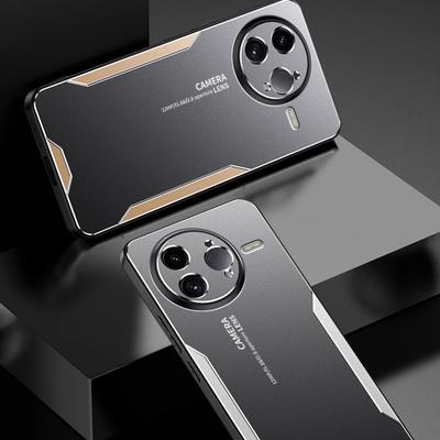 Металлический матовый жесткий чехол для телефона POCO F7 Ultra, защита объектива камеры, мягкий силиконовый бампер, противоударный чехол для POCO F7 Pro