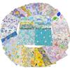 50Pcs Twill Cotton DIY Patchwork Fabric 10*10cm Baby Quilt Fabric  Handcraft Projects