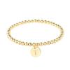 Initial Heart Bracelet Heart Letter  Bracelet Personalized Monogram Bracelet 1 Pc