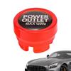 Car Cigarette Lighter Cap Cigarette Lighter Plug Cover Garsocket Lighter Socket Auto Lighter Cover