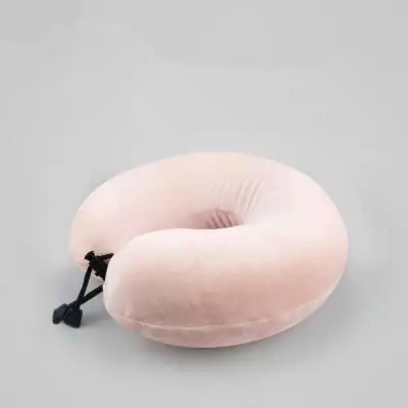 Подушки U-образной формы из натурального латекса Подушка для шеи в самолете Ealth Care Ортопедическая массажная подушка для путешествий