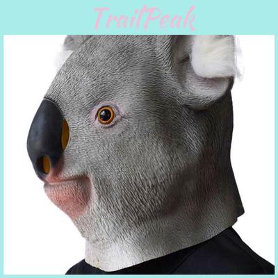 Уникальная и комичная маска коалы из латекса для фестивалей и тематических мероприятий