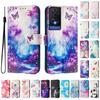 Dream Butterfly Forest Luxury Painted Leather Case Wallet Book Style Cover for TCL 305,306,403,501,TCL 30,30 Plus,30 XE 5G,201,20 R,40R,TCL 40 SE...