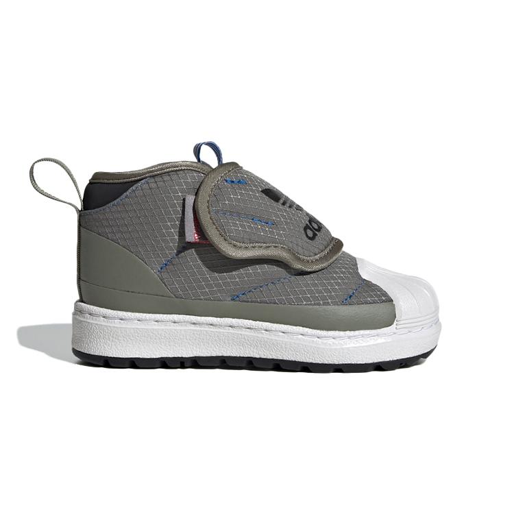 adidas Оригинальные утепленные полуботинки для малышей Зеленые FW1106
