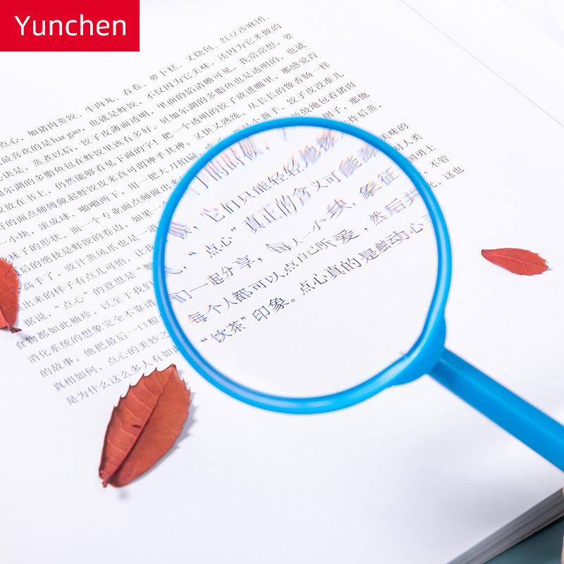 Kids' 60mm Handheld Color Magnifying Glass - Educational Science Toy