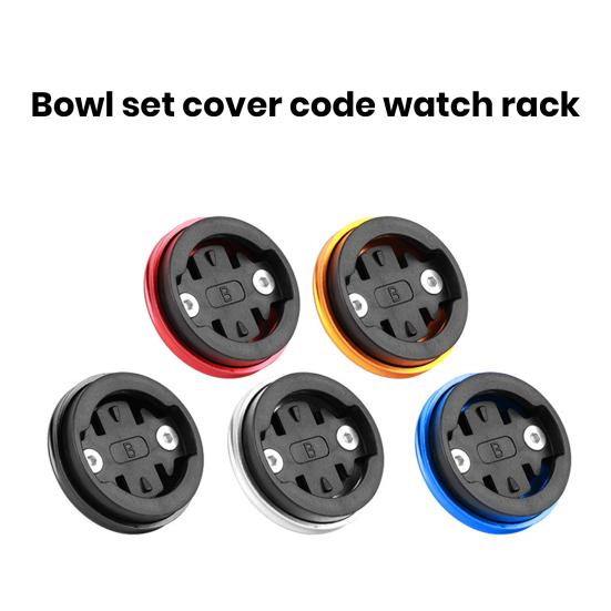 1 комплект держателя для велосипедного компьютера, центрально установленный кронштейн для крепления спидометра для Cateye/Garmin/Bryton