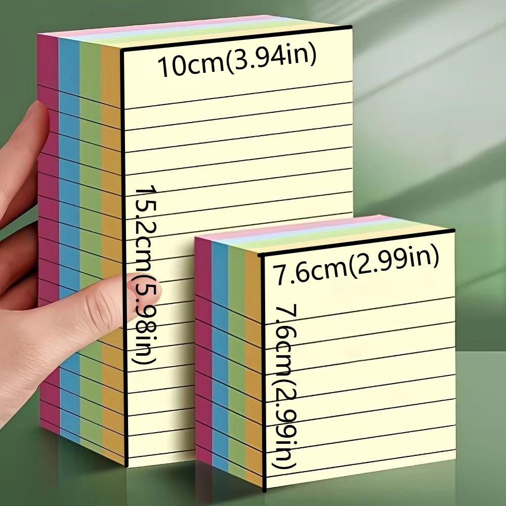 200 листов самоклеящейся бумаги для заметок N Times Student Writing Marker Line Sticky Notes Notepad