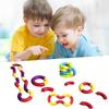 5 шт. Тихие сенсорные игрушки-непоседы, разноцветные крутилки для релаксации