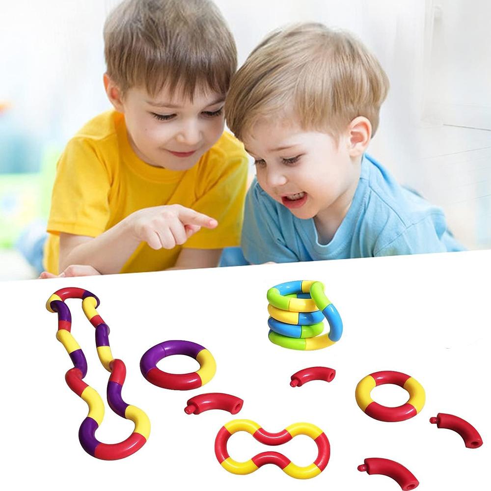 5 шт. Тихие сенсорные игрушки-непоседы, разноцветные крутилки для релаксации