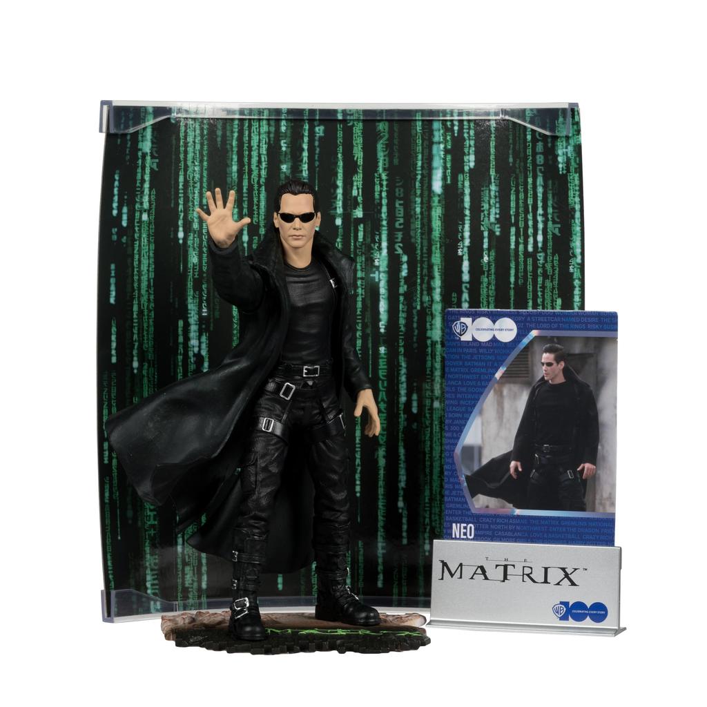 McFarlane Toys Movie Maniacs Neo 6 Inch Pose Figure - (Matrix)