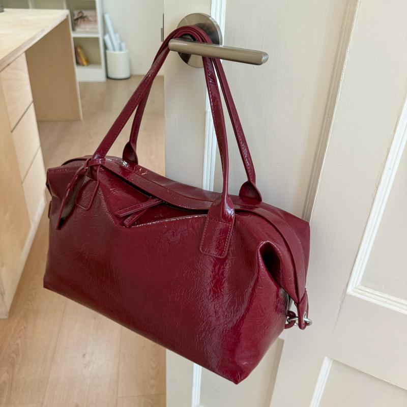 Ретро нишевая сумка-тоут женская новая модная простая сумка на плечо большой вместимости для работы и поездок сумка-мессенджер