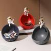 Creative Astronaut Entrance Closet Key Storage Tray Living Room Desktop Astronaut Home Decor