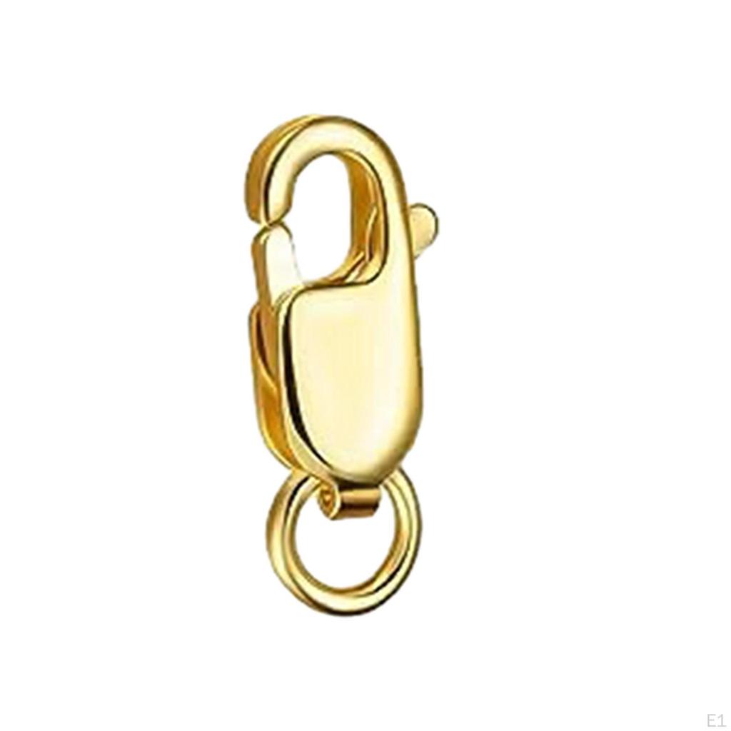 8Pcs Lobster Claw Clasp Accessories Handmade Bracelet Metal Exquisite Connector with Closed