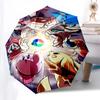 1pc Sonic, Mario, Pikachu & Friends: Auto-Open Umbrella, Portable 3-Fold Design with 8-Bone Iron Frame, Outdoor for Fans, Travelers, Everyday Use, Per